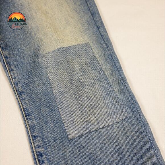 Taylor Hill Joes Jeans Med Wash Distressed High Rise Straight Women Size W27 - Picture 16 of 16